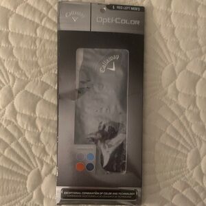 Callaway Black and White Opti-Color Golf glove